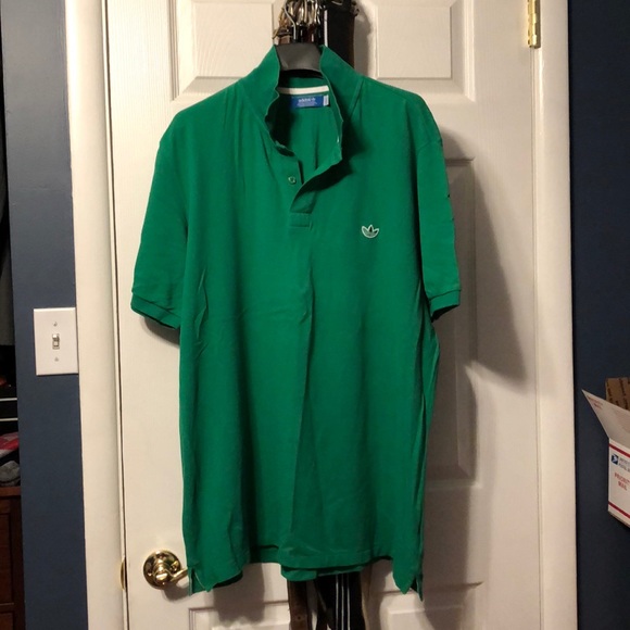 kelly green adidas shirt